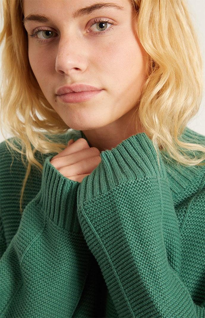 Women's Chunky Mock Neck Sweater Product Image