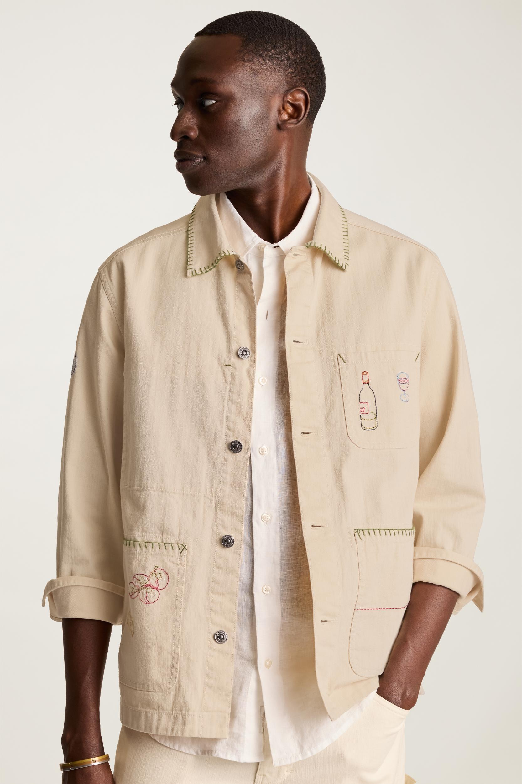 Embroidered Beau Chore Jacket Product Image