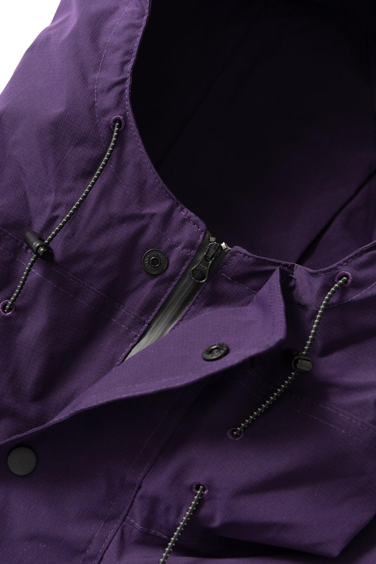 TRS - Hooded Smock Jacket - Purple Product Image
