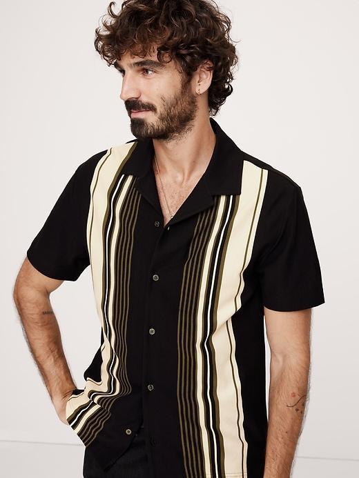 Luxury-Touch Pique Resort Shirt Product Image