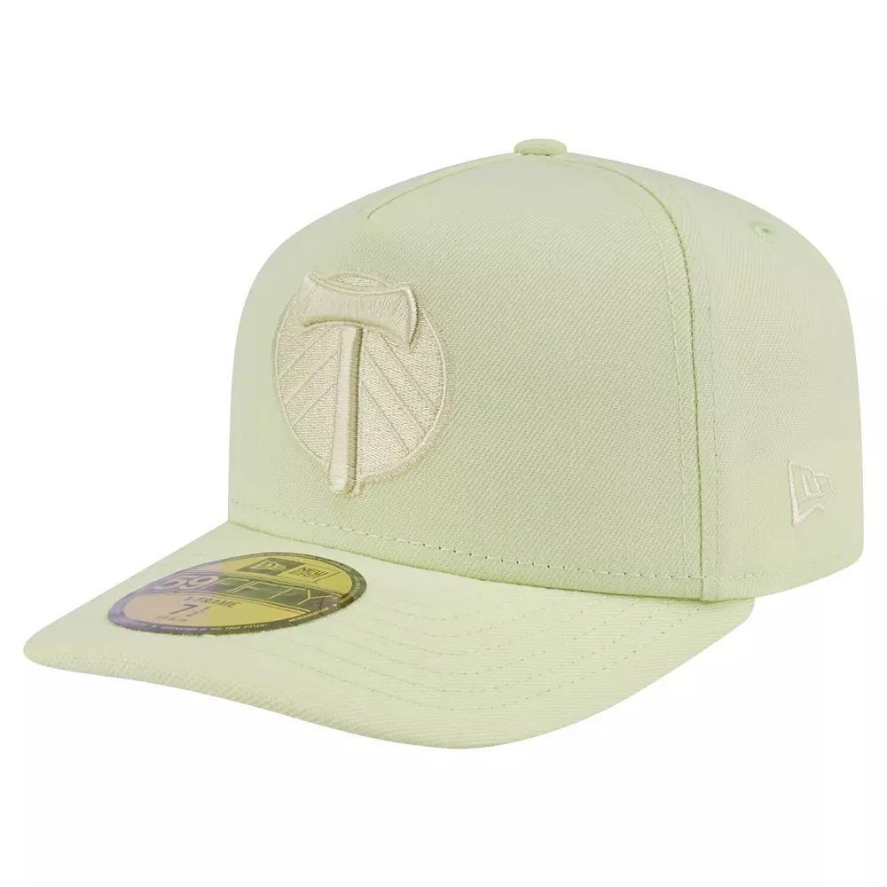 Men's New Era Green Portland Timbers Color Pack A-Frame 59FIFTY Fitted Hat, Size: 7 1/8 Product Image