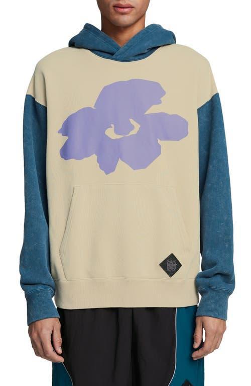 x P.A.M. Men's Colorblock Flower Hoodie Product Image