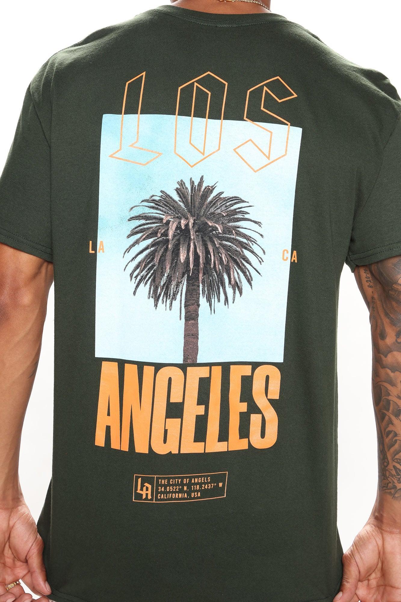 Los Angeles Palm Short Sleeve Tee - Green Product Image