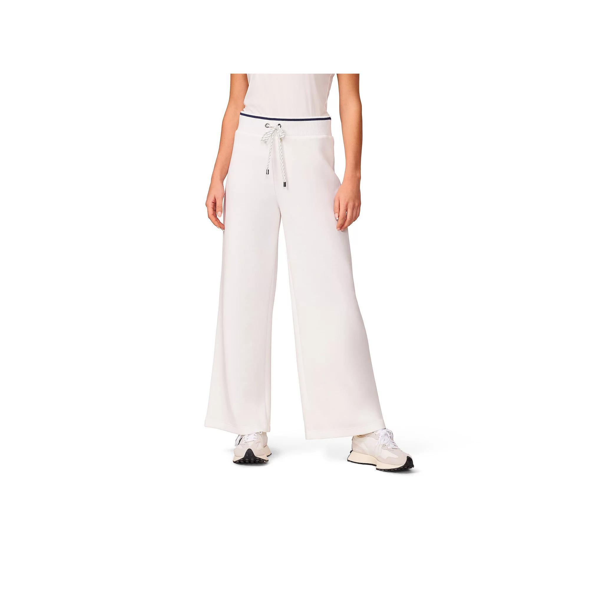 Women's Cable & Gauge Wide Leg Pants, Size: Small, Meringue Product Image