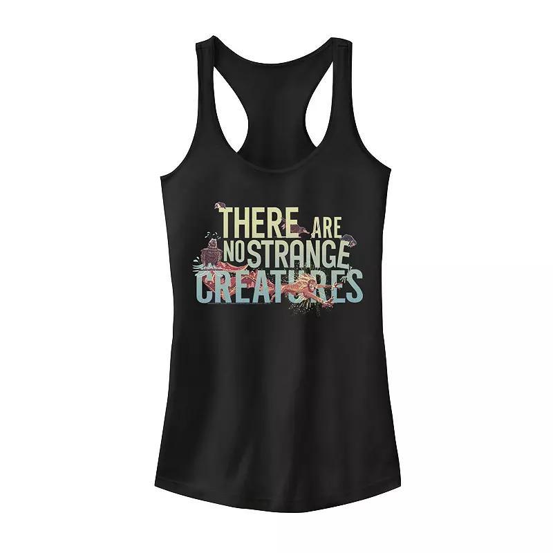 Juniors' Marvel Hero Heart Tank Top, Girl's, Size: Large, Black Product Image