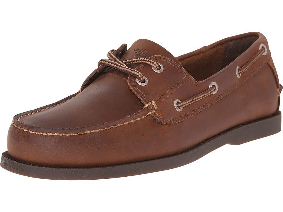 Dockers® Vargas Men's Leather Boat Shoes, Size: 12, Raisin Product Image