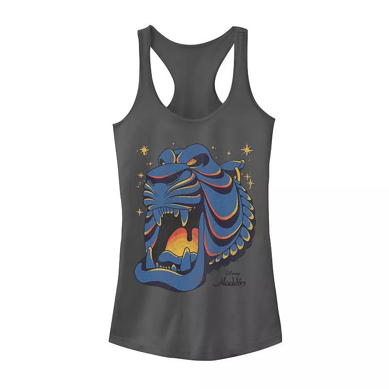 Disney's The Nightmare Before Christmas Jack Skellington Juniors' Ugly Pattern Tank Top, Girl's, Size: Small, Black Product Image