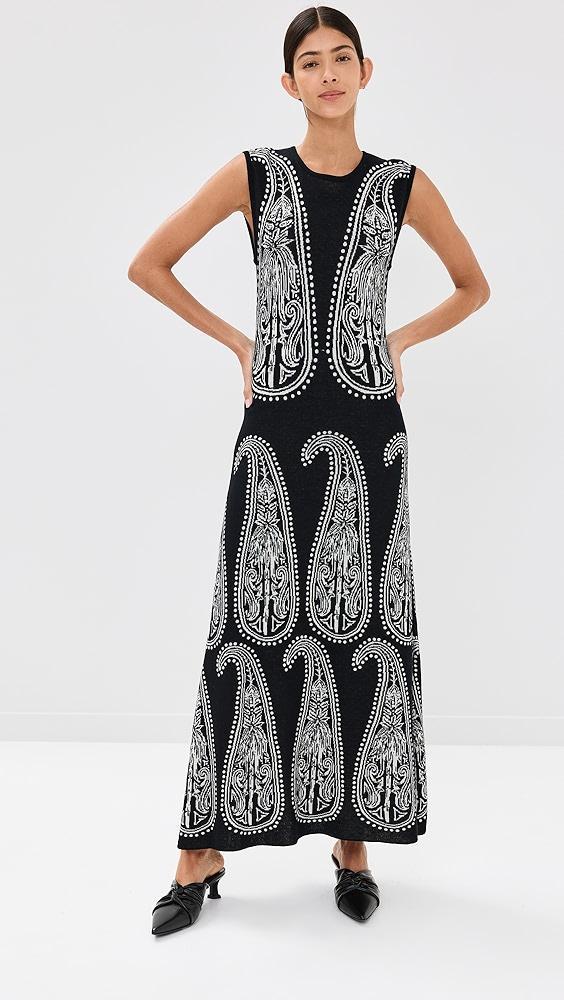 Johanna Ortiz Air Of Mystery Midi Dress | Shopbop Product Image
