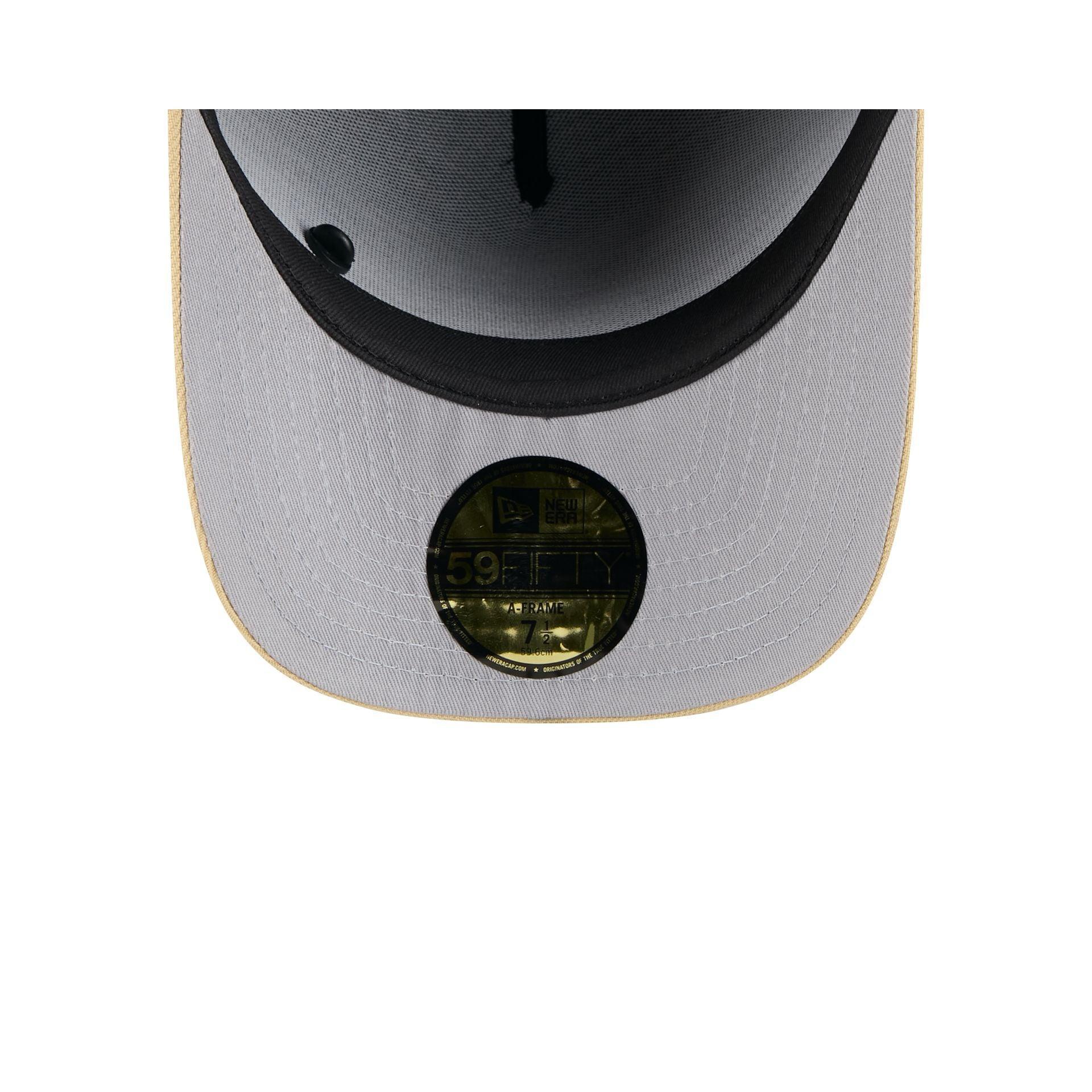 New Orleans Saints 2025 Draft Black 59FIFTY A-Frame Fitted Hat Male Product Image