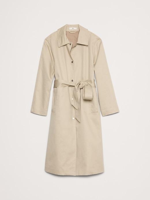 Bonded Cotton Mac Coat Product Image