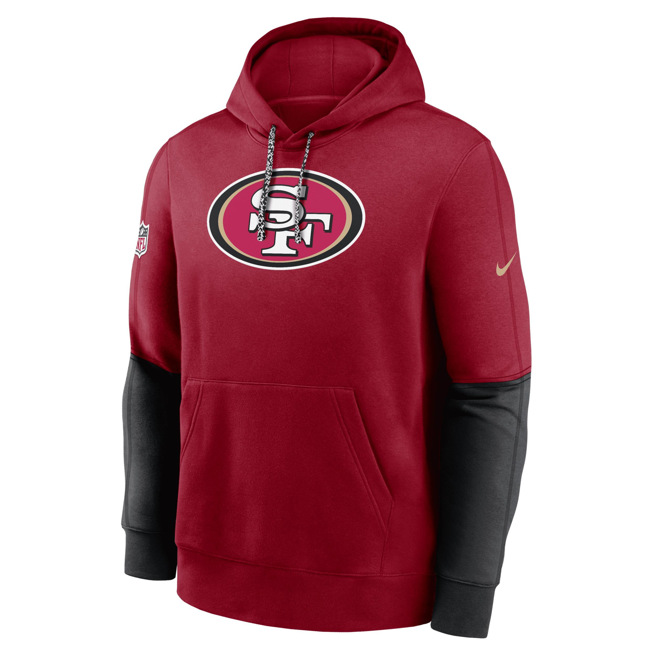 Georgia Bulldogs Primetime Evergreen Club Primary Logo Nike Men's College Pullover Hoodie Product Image