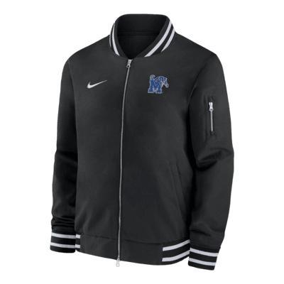 Oklahoma Sooners Sideline Coach Nike Men's College 1/2-Zip Hooded Jacket Product Image