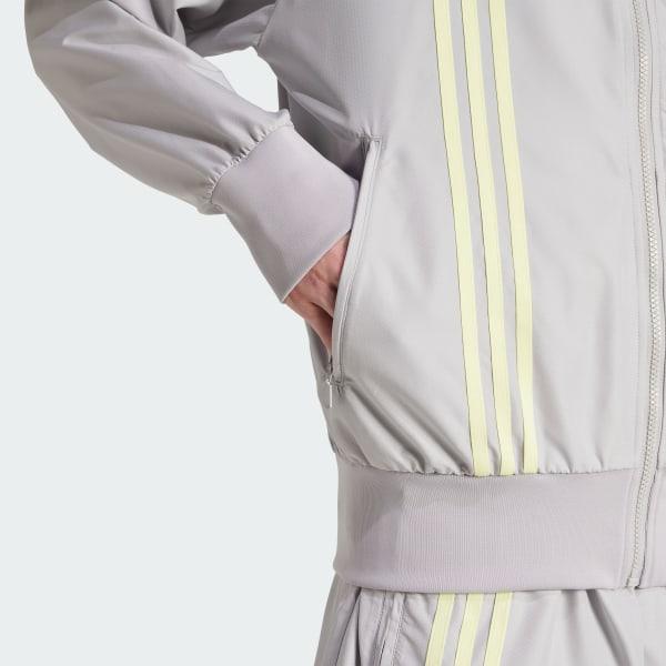adidas Fashion Firebird Track Top Grey Two XL Mens Product Image
