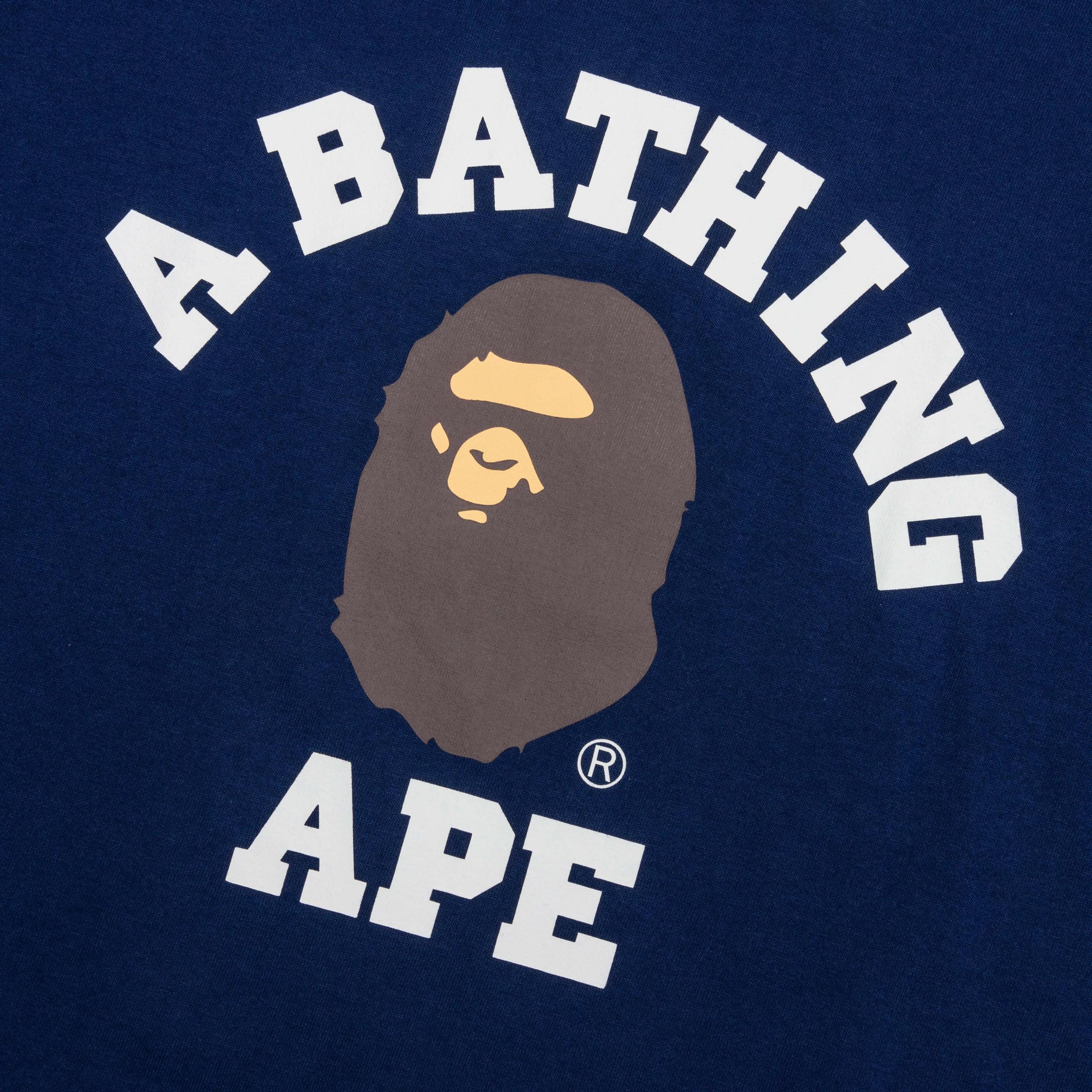 College Tee - Navy Male Product Image