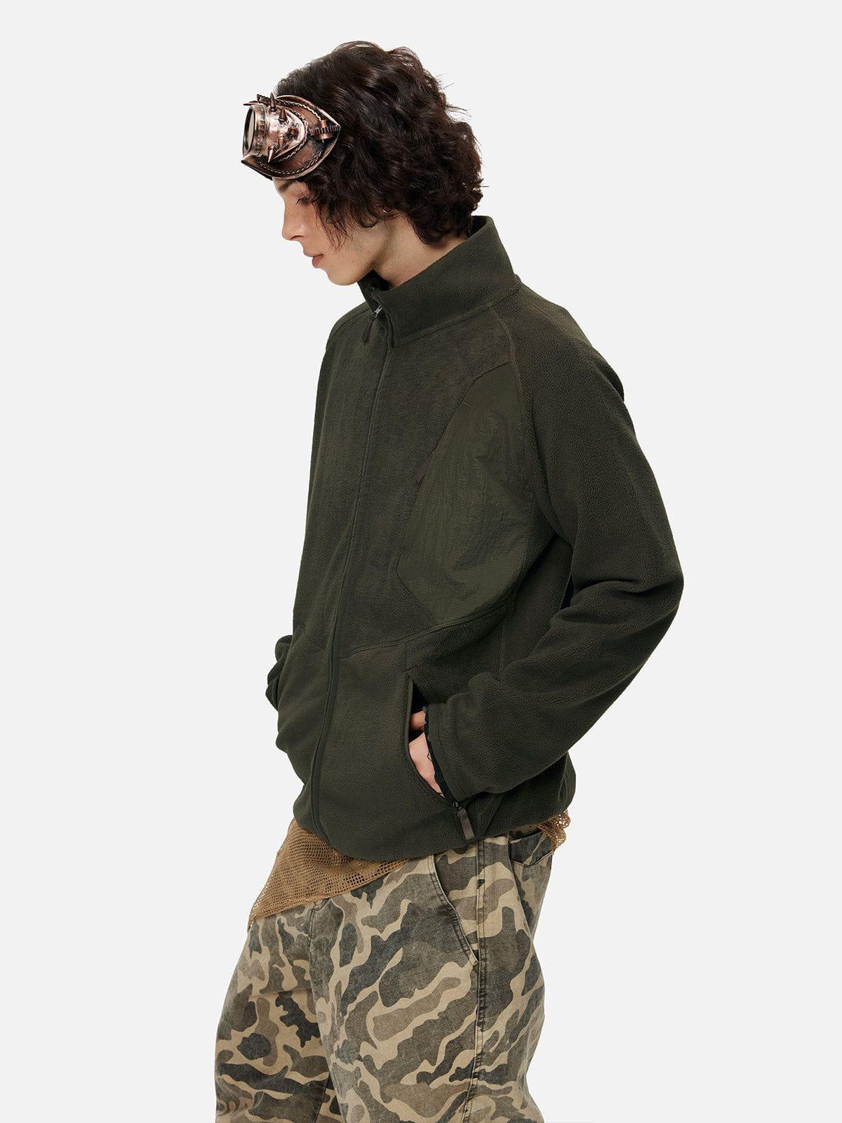 Aelfric Eden Polar Fleece Stand Collar Jacket Product Image