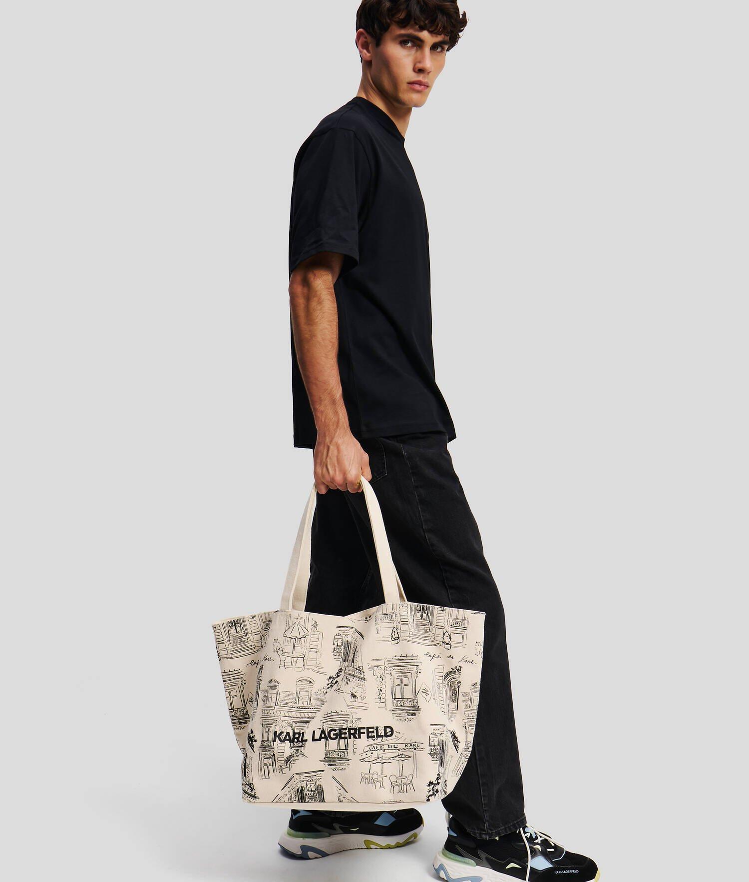 KL X JORGE PARRA ALL-OVER PRINT SHOPPER Product Image