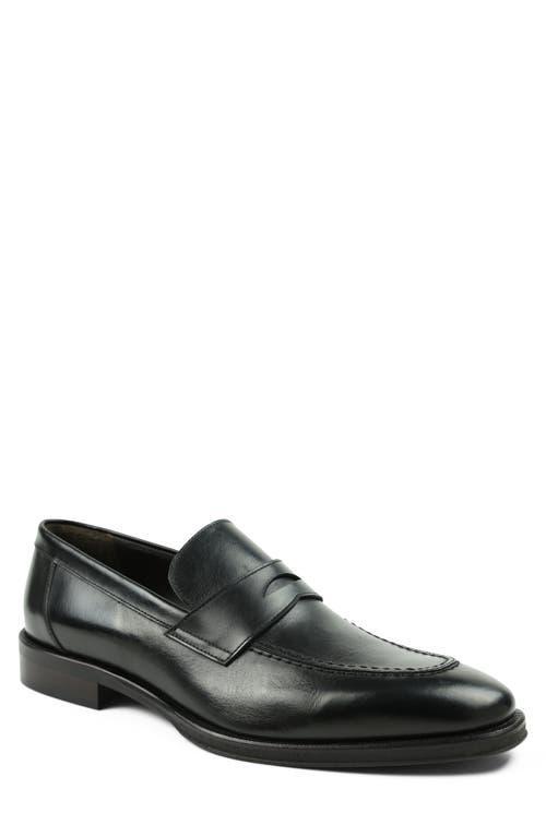 Bruno Magli Mens Nathan Leather Penny Loafers Product Image
