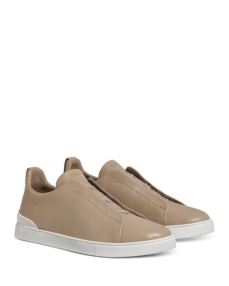 Zegna Mens Triple Stitch Secondskin Sneakers Product Image