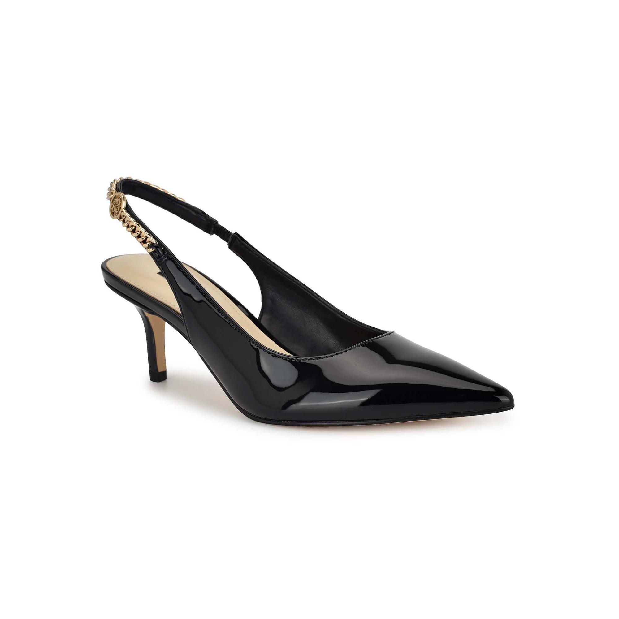 Nine West Annae Pointy Toe Slingback Womens Dress Pumps Product Image