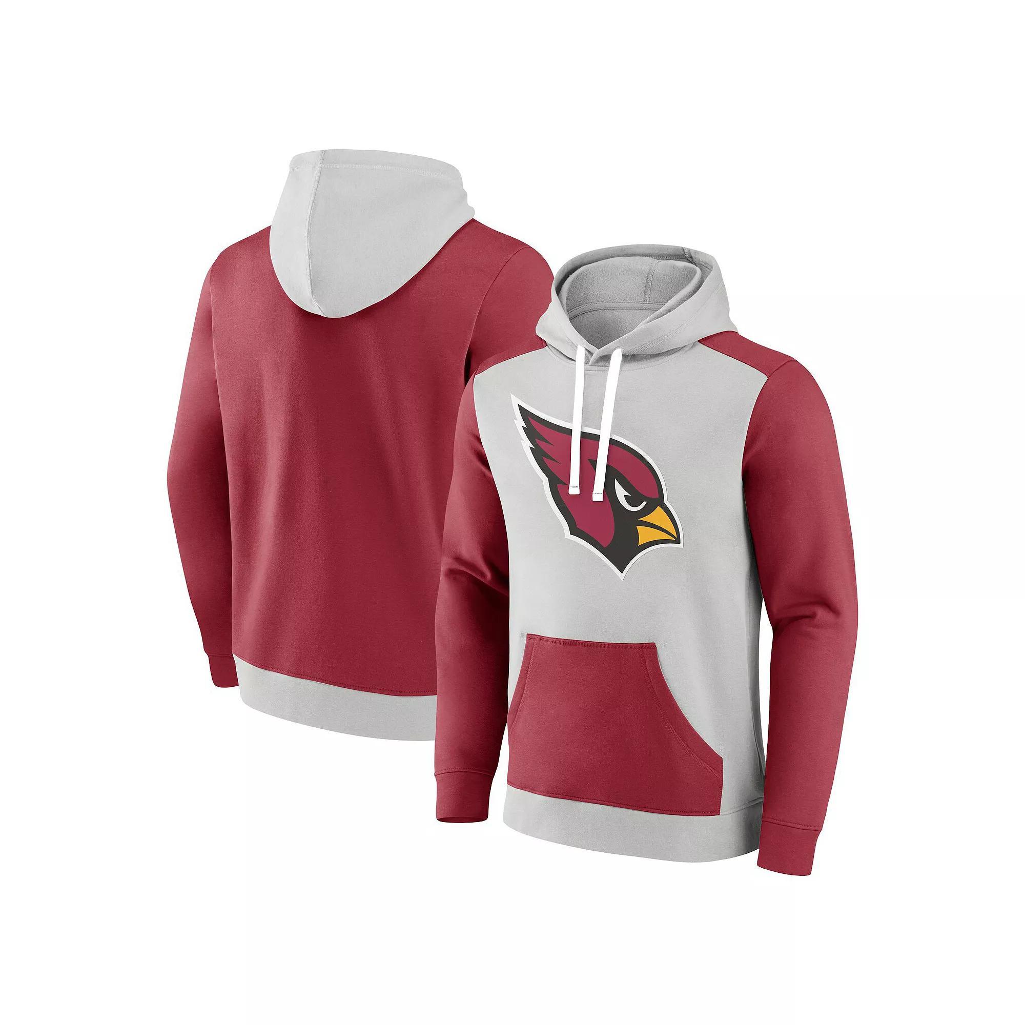 Mens Fanatics Branded /Cardinal Arizona Cardinals Big & Tall Team Fleece Pullover Hoodie Product Image