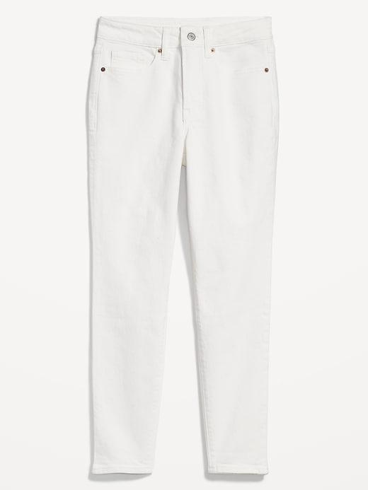 High-Waisted Button-Fly OG Straight Ankle Jeans Product Image