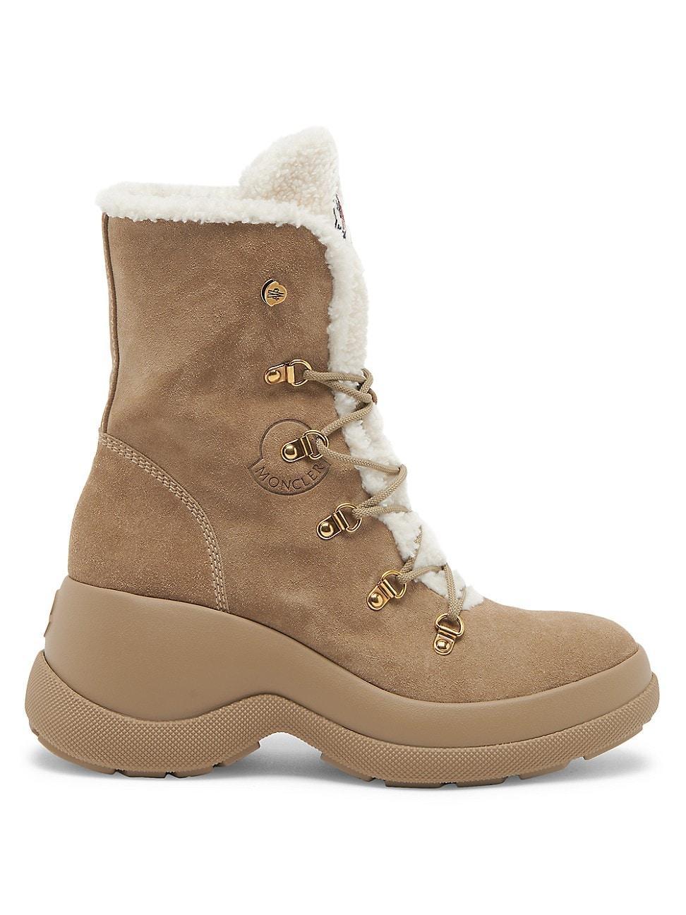 Resile Suede Faux Fur Trek Boots Product Image