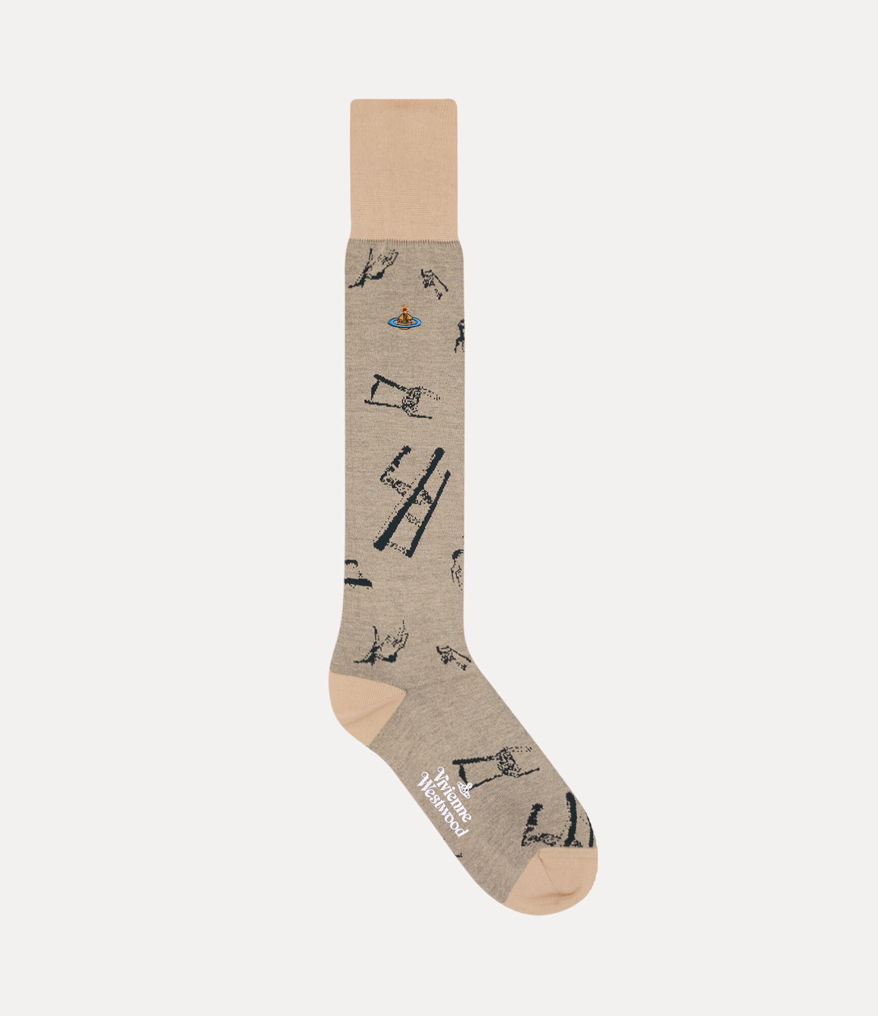 Deer Chair High Sock Product Image