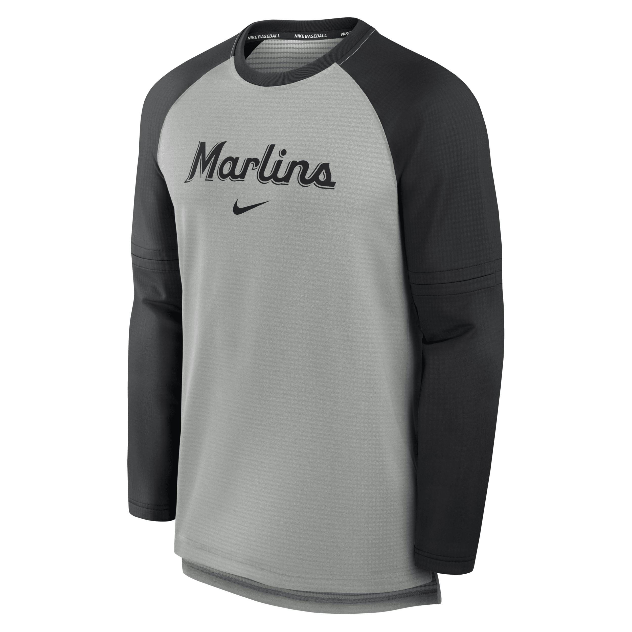 Chicago Cubs Authentic Collection Game Time Nike Men's Breathe MLB Long-Sleeve T-Shirt Product Image