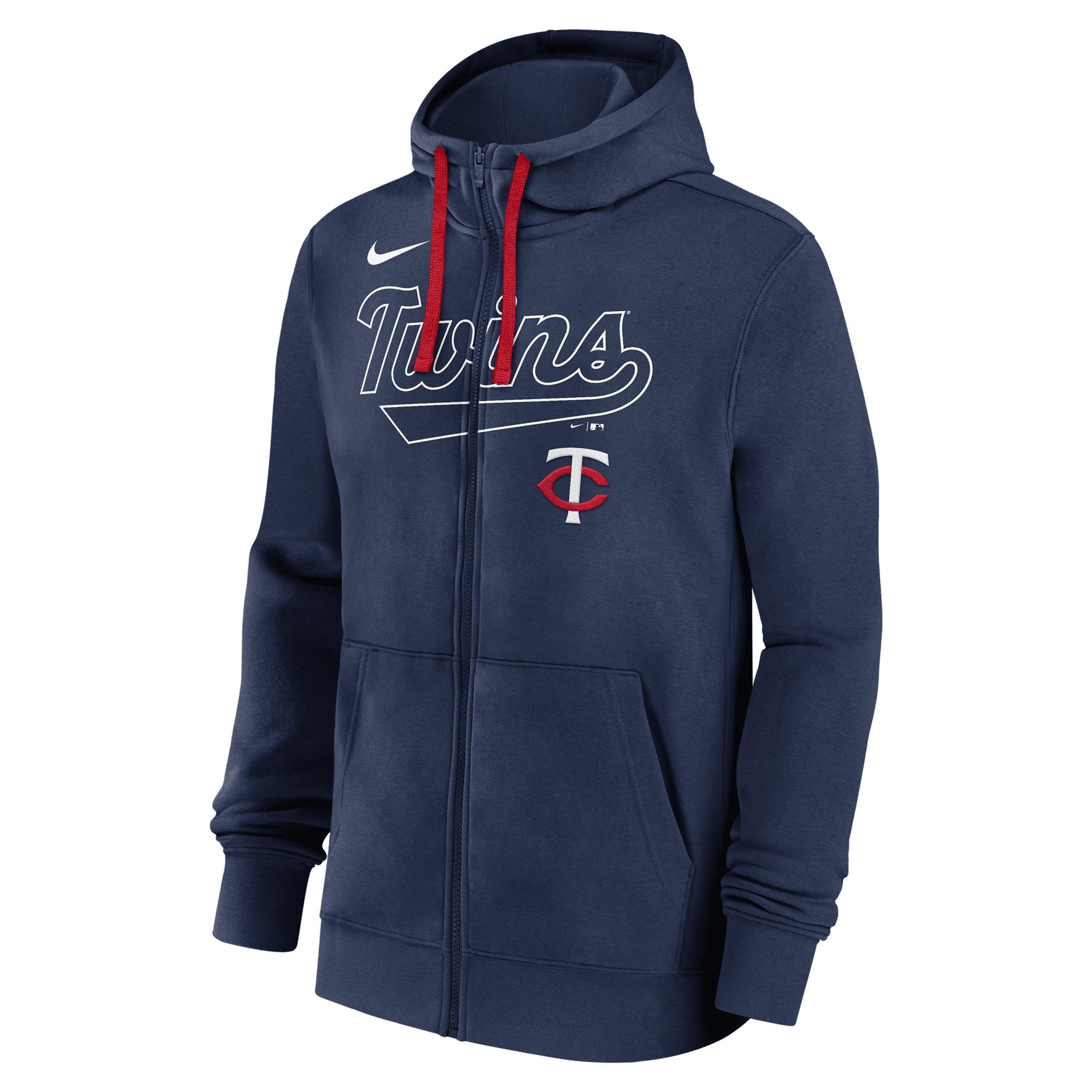 Men's Nike Black Baltimore Orioles Knockout Script Full-Zip Hoodie, Size: 2XL Product Image