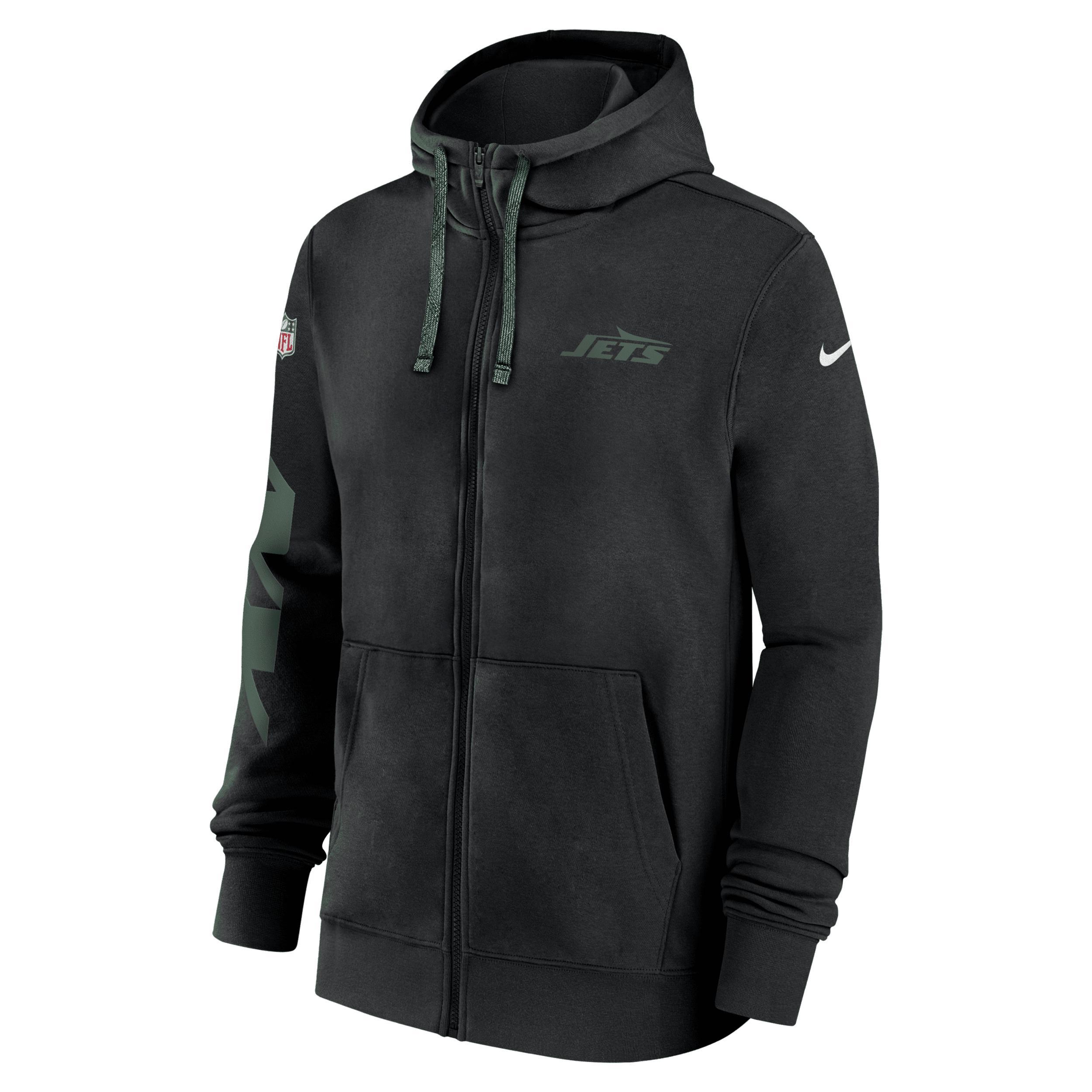 Cleveland Browns Sideline Team Issue Club Nike Men's Full Zip Hoodie Product Image