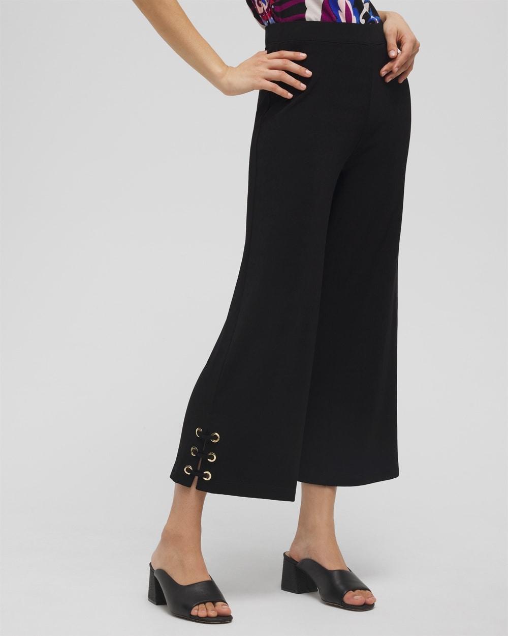 Petite Travelers™ Lace Up Crops Product Image
