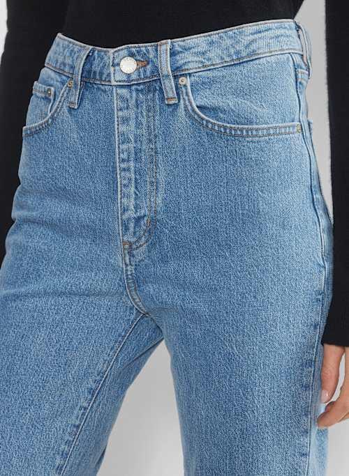 rowan super hi-rise straight jean Product Image