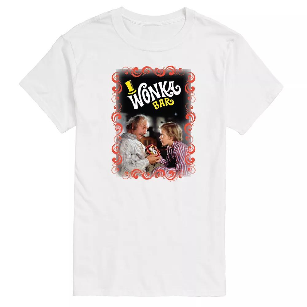 Mens Willy Wonka Charlie Grandpa Joe Graphic Tee Product Image