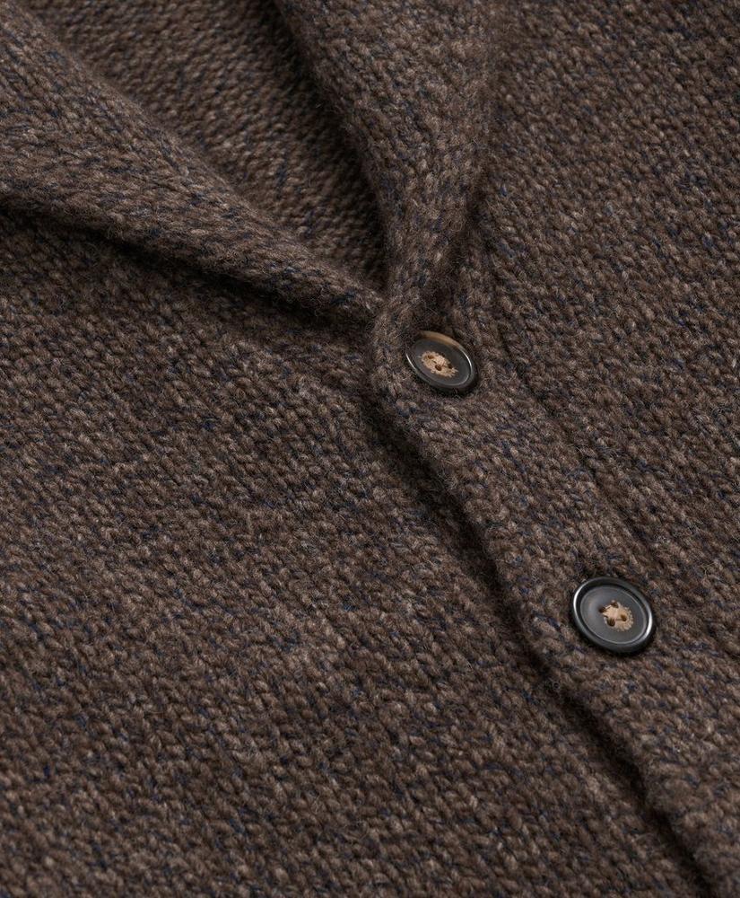 Shawl Collar Cardigan in Yak-Wool Blend Product Image