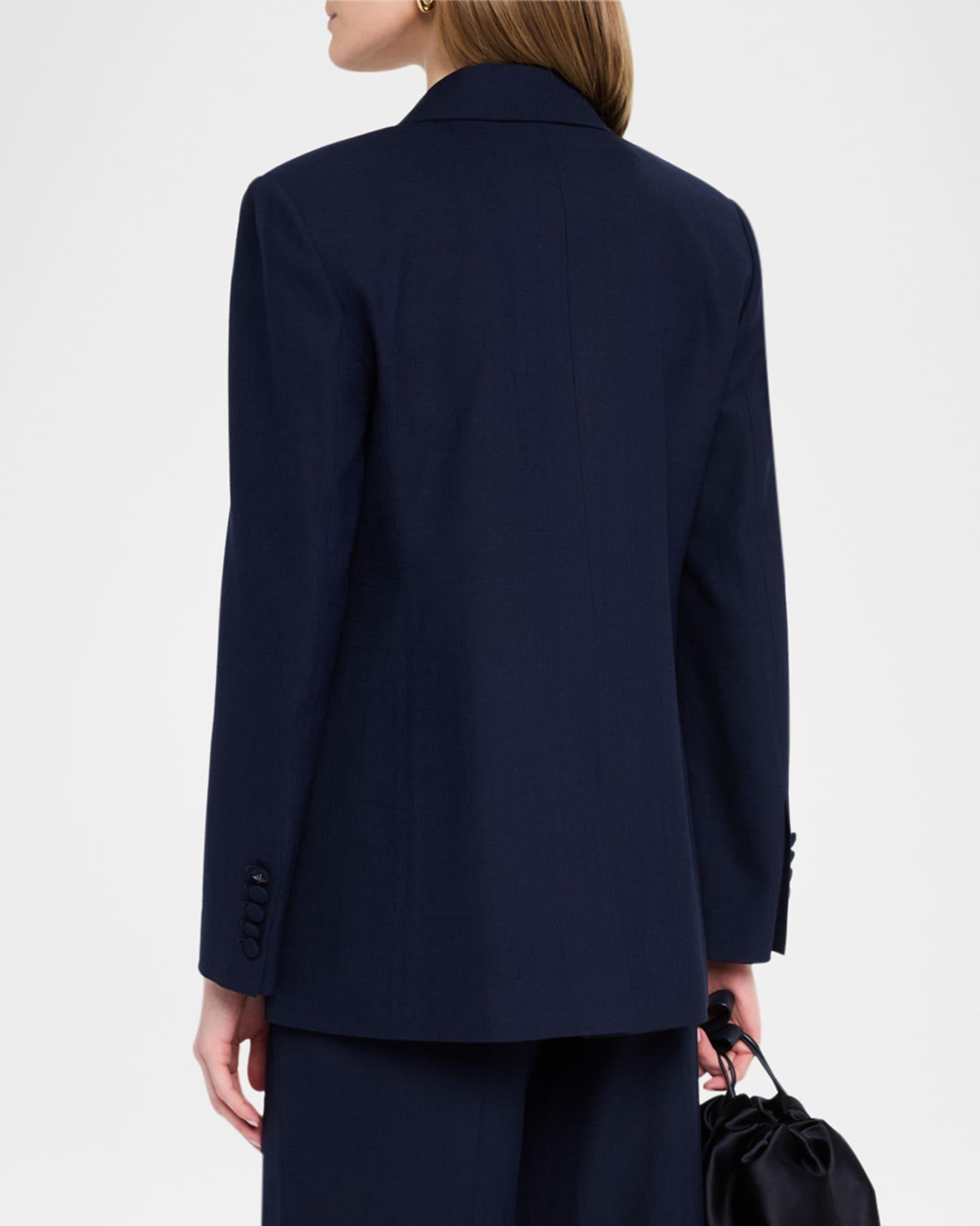 Kent Single-Button Viscose Jacket Product Image