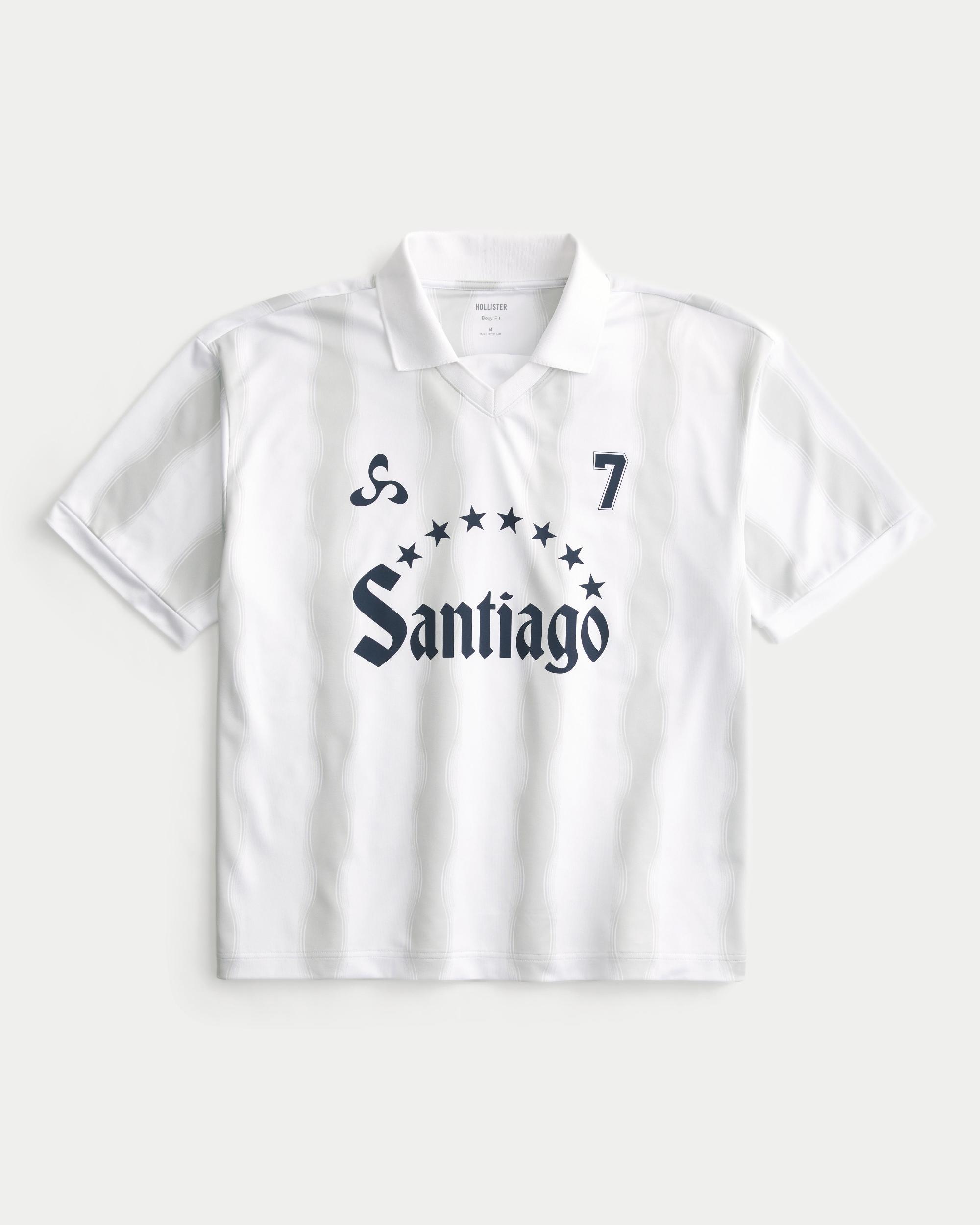 Boxy Number Graphic Soccer Jersey Product Image
