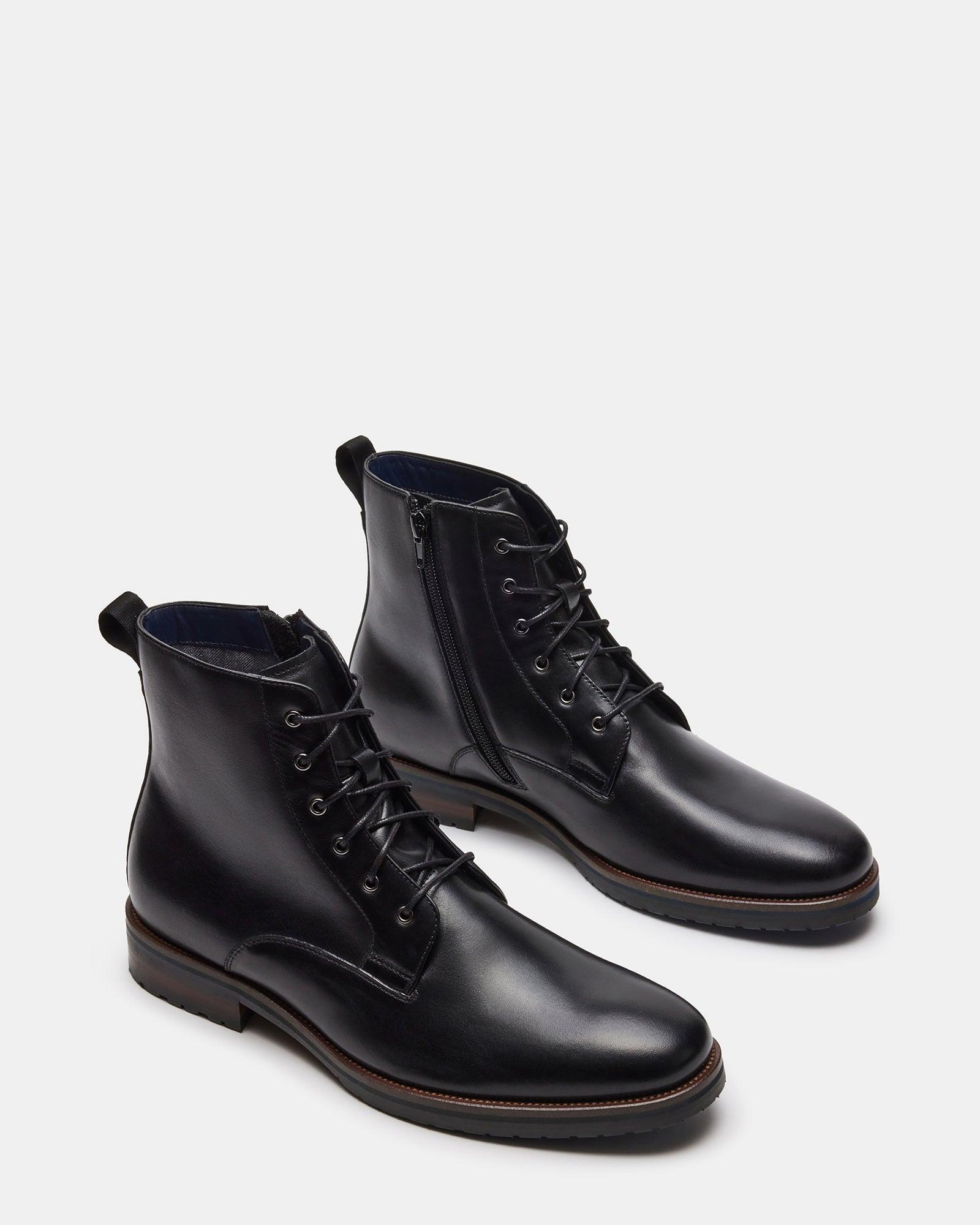 SIXTET BLACK LEATHER Male Product Image