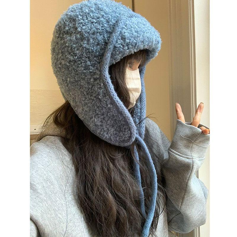 Knit Trapper Hat Product Image