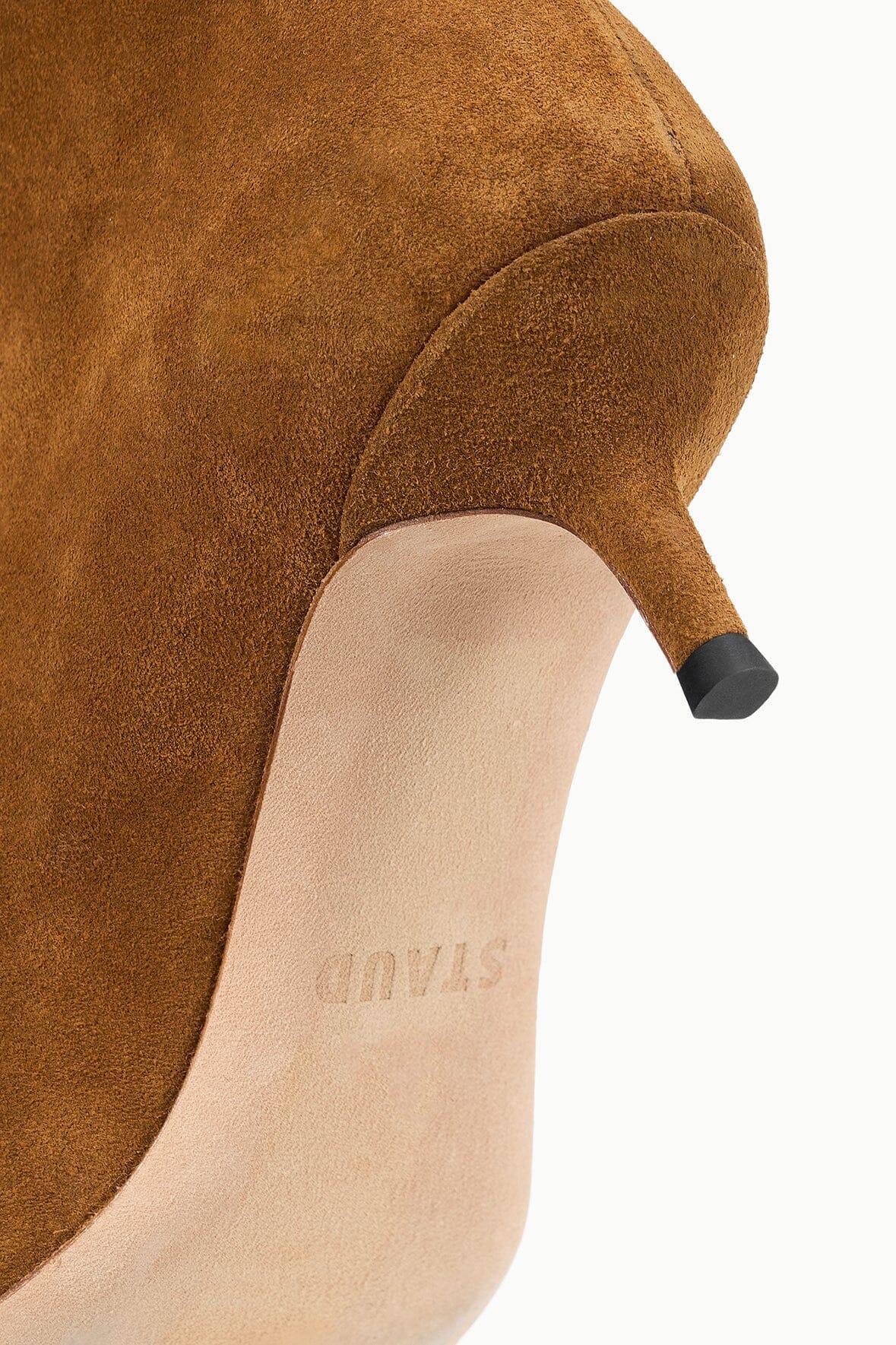 SEBASTIAN KITTEN HEEL BOOT | TAN Product Image