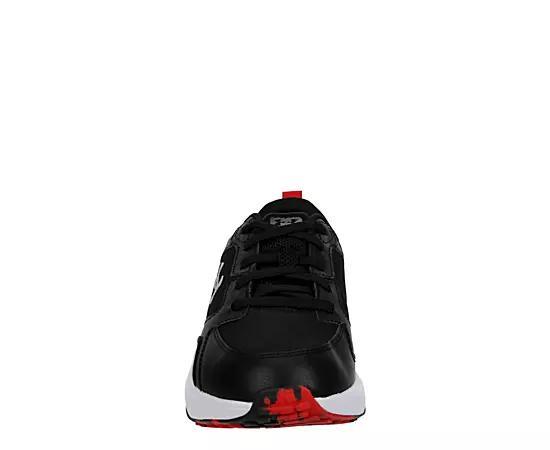 Under Armour Charged Edge Men's Training Shoes, Size: 12 4E, Black Red Mod Gray Product Image