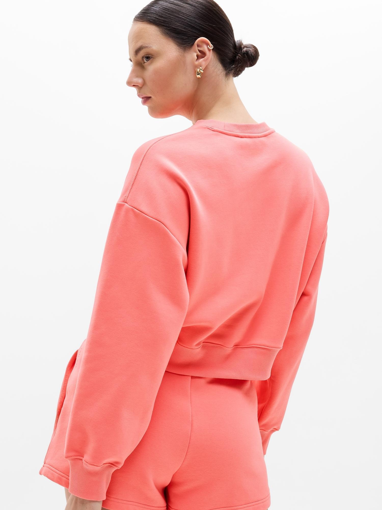 Heavyweight Terry Crop Crew Sweatshirt Product Image