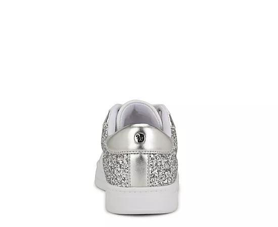 Nine West Paulete Women's Platform Sneakers, Size: 5.5, White Silver Team Product Image
