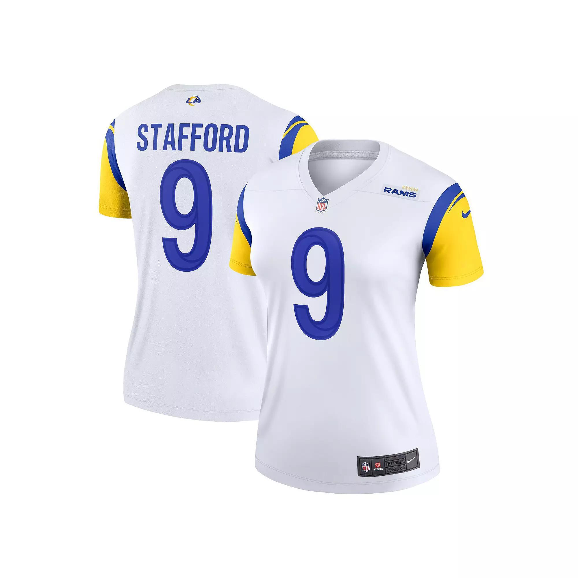 Women's Nike Matthew Stafford White Los Angeles Rams Legend Jersey, Size: Small Product Image