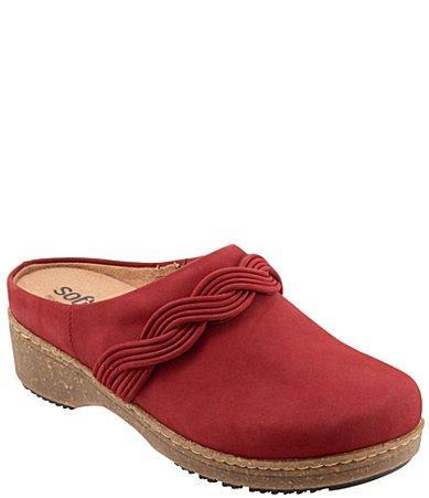 SoftWalk Arvada Twist (Navy Nubuck) Women's Shoes Product Image