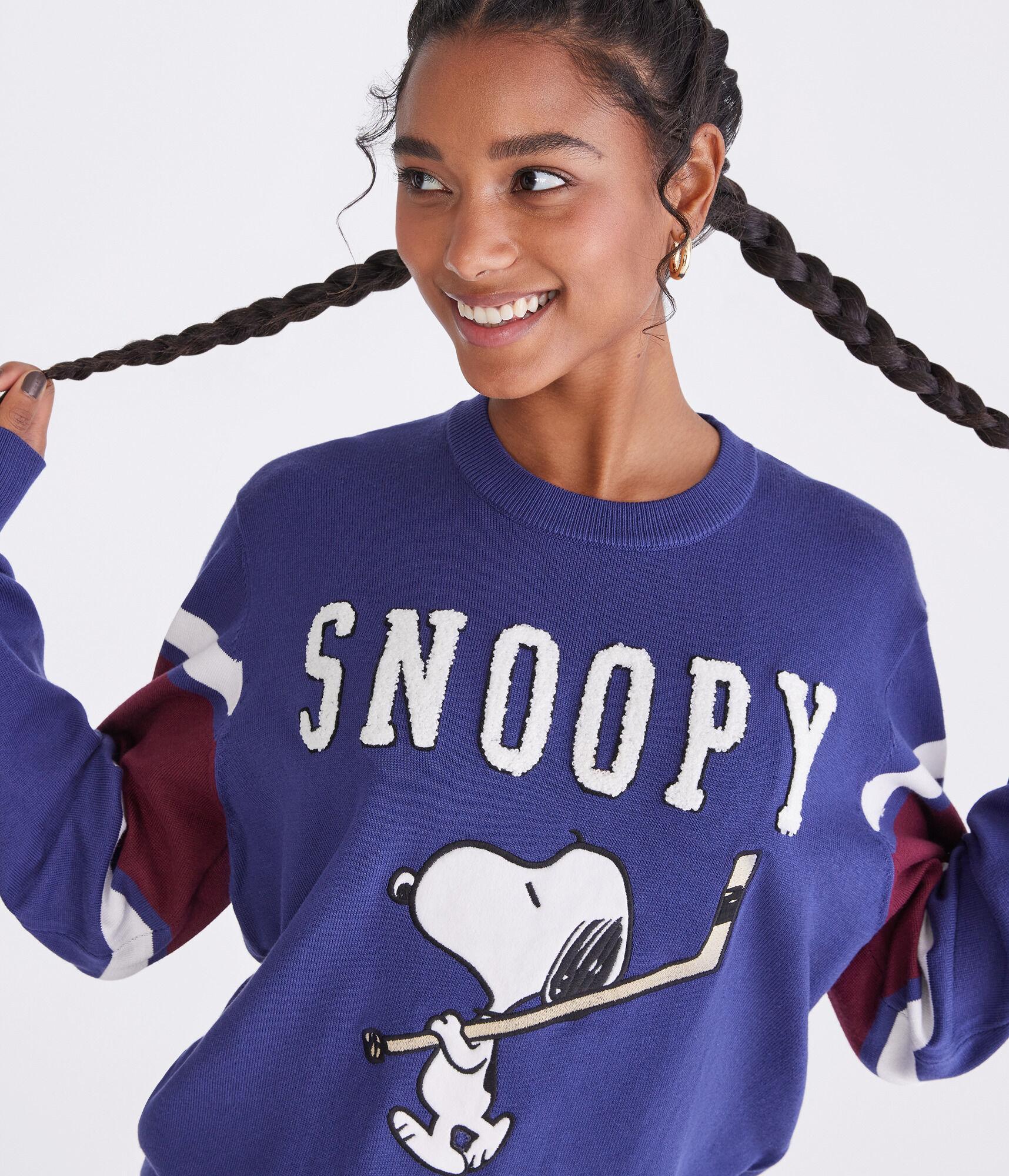 Peanuts® | Aéropostale Snoopy Hockey Crew Sweater Product Image