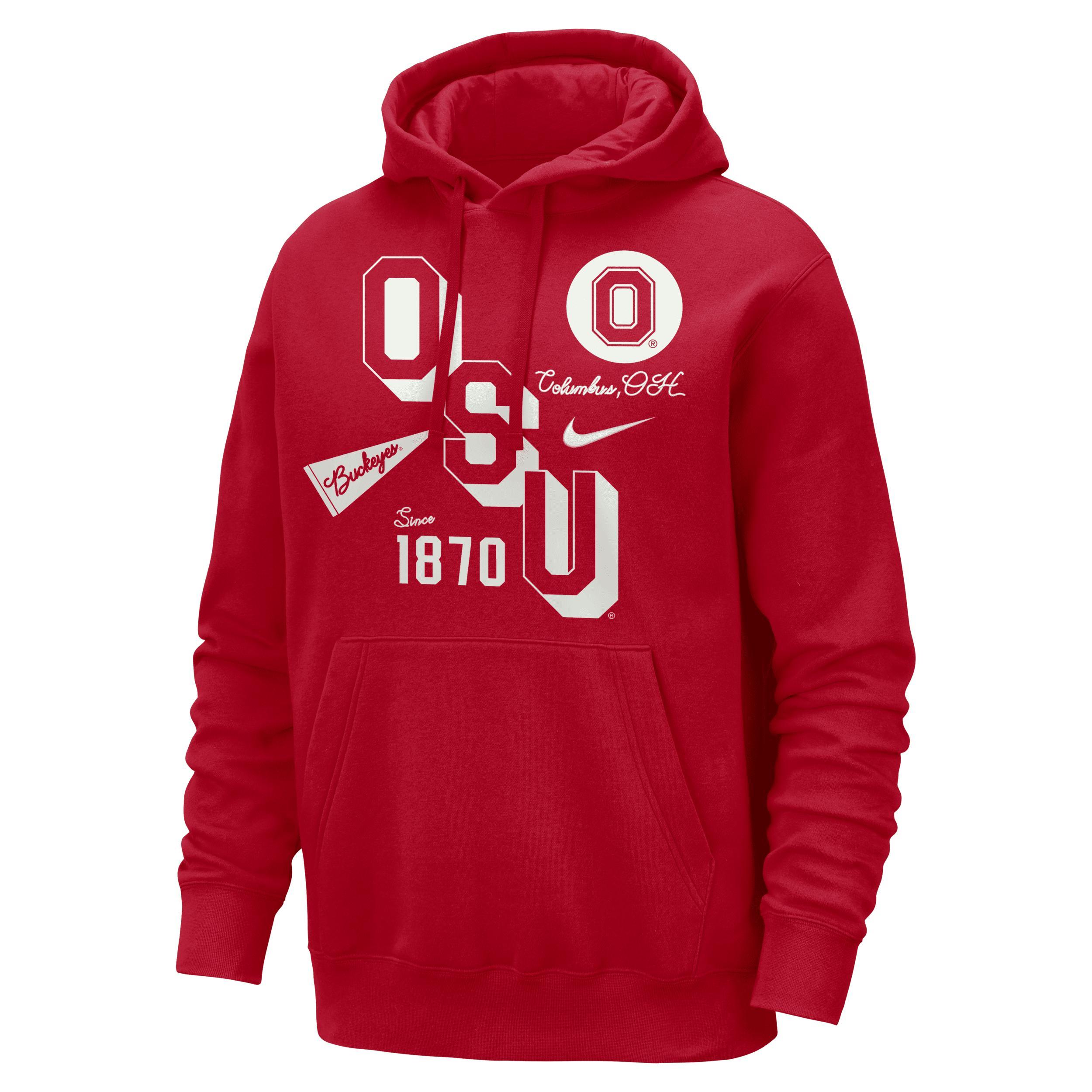 Ohio State Club Men's Nike College Hoodie Product Image