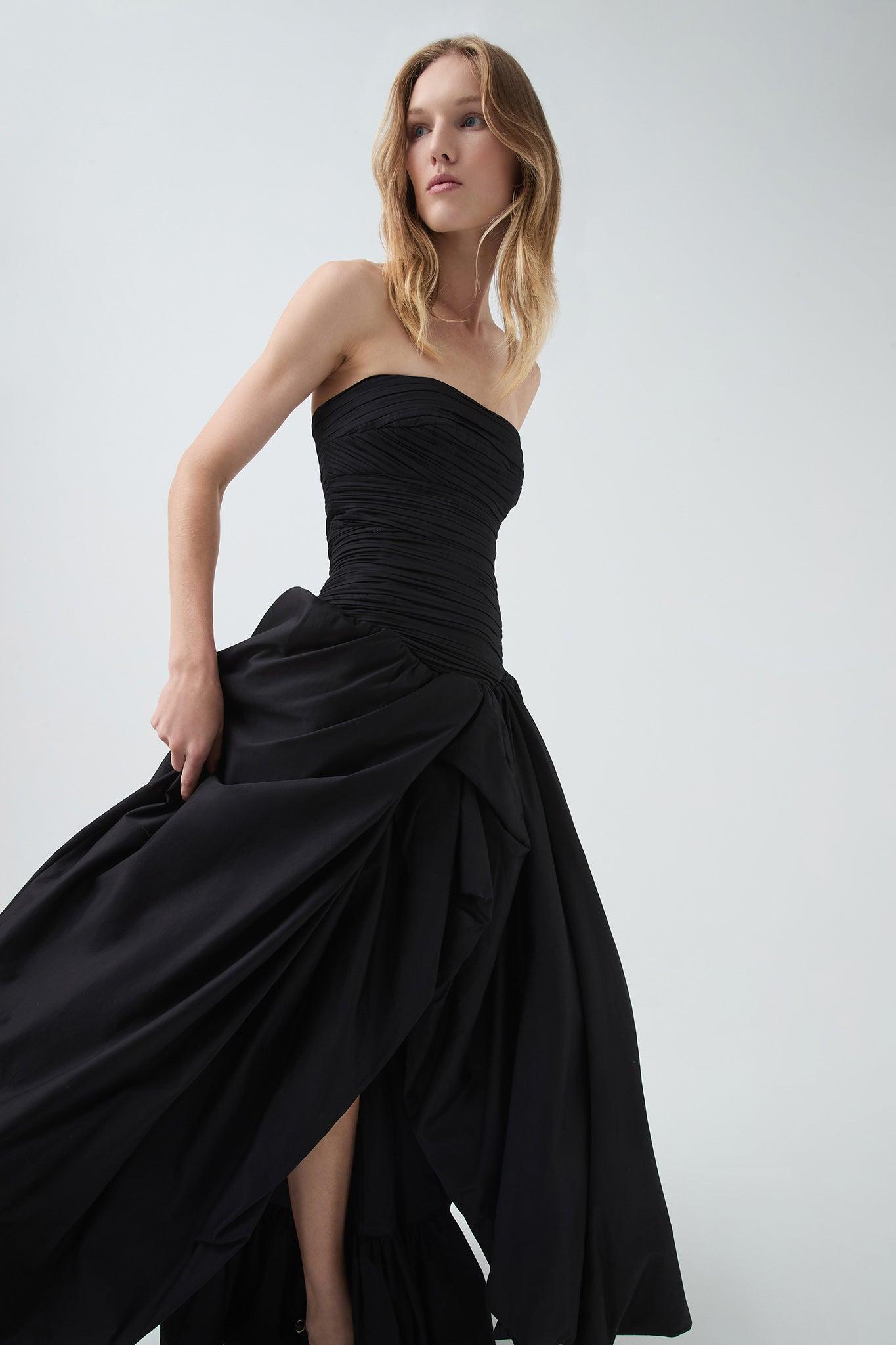 Violette Bubble Hem Maxi Dress Product Image