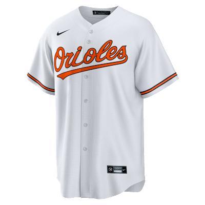 Men's Nike Jackson Holliday White Baltimore Orioles Home Replica Player Jersey, Size: Large Product Image