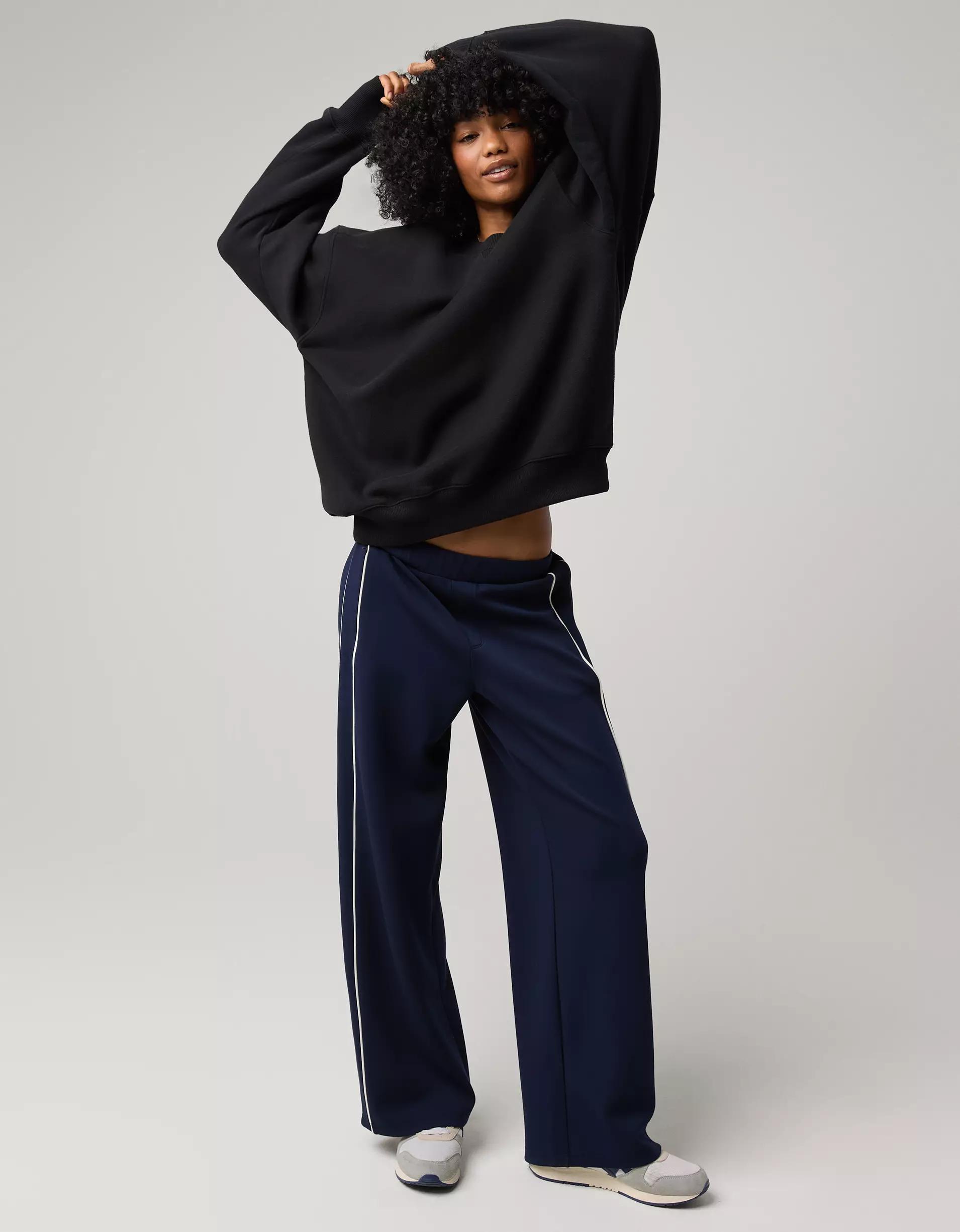OFFLINE By Aerie Cloud Fleece Oversized Crewneck Product Image