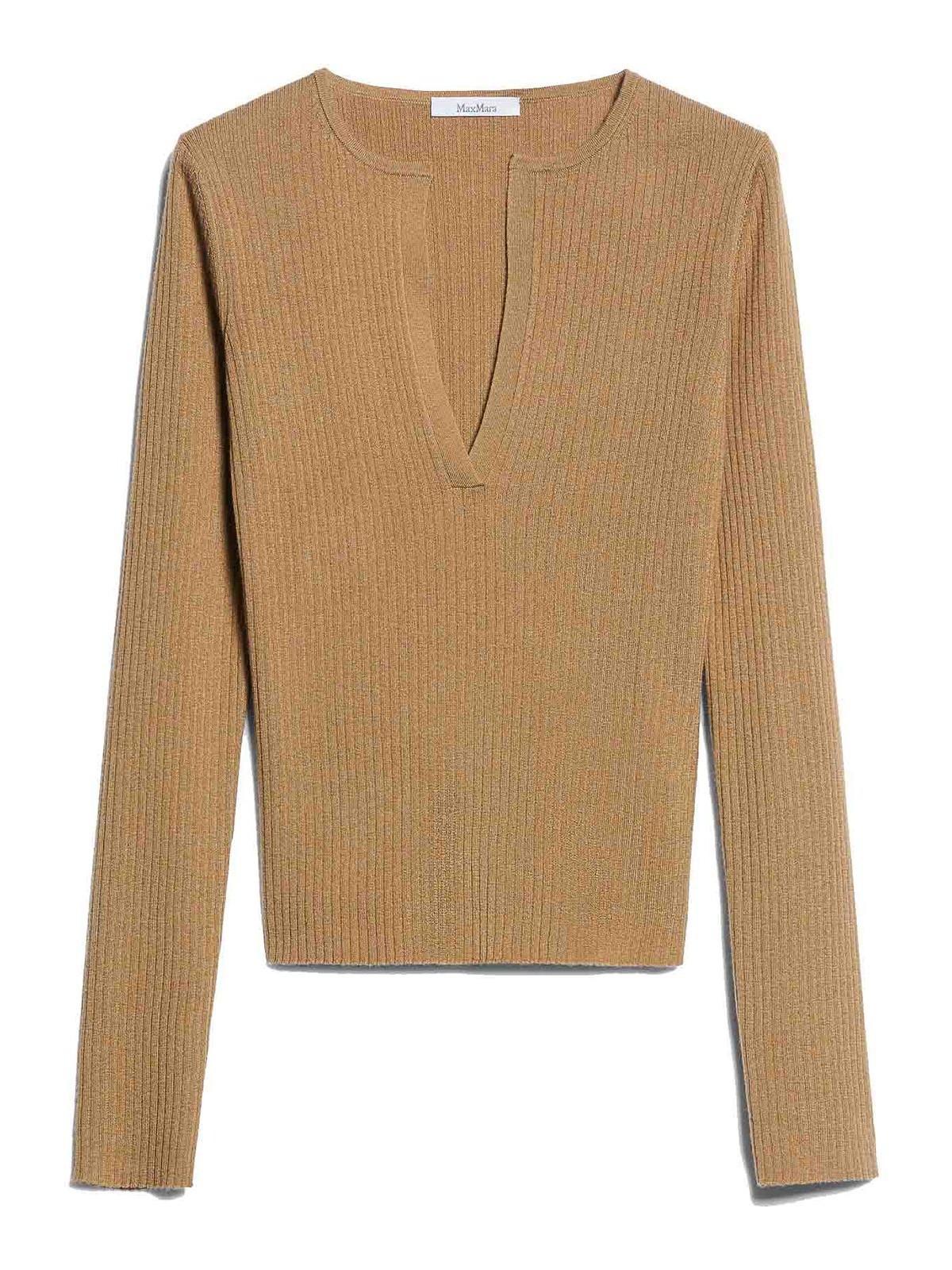 MAX MARA Top - Urlo In Camel Product Image